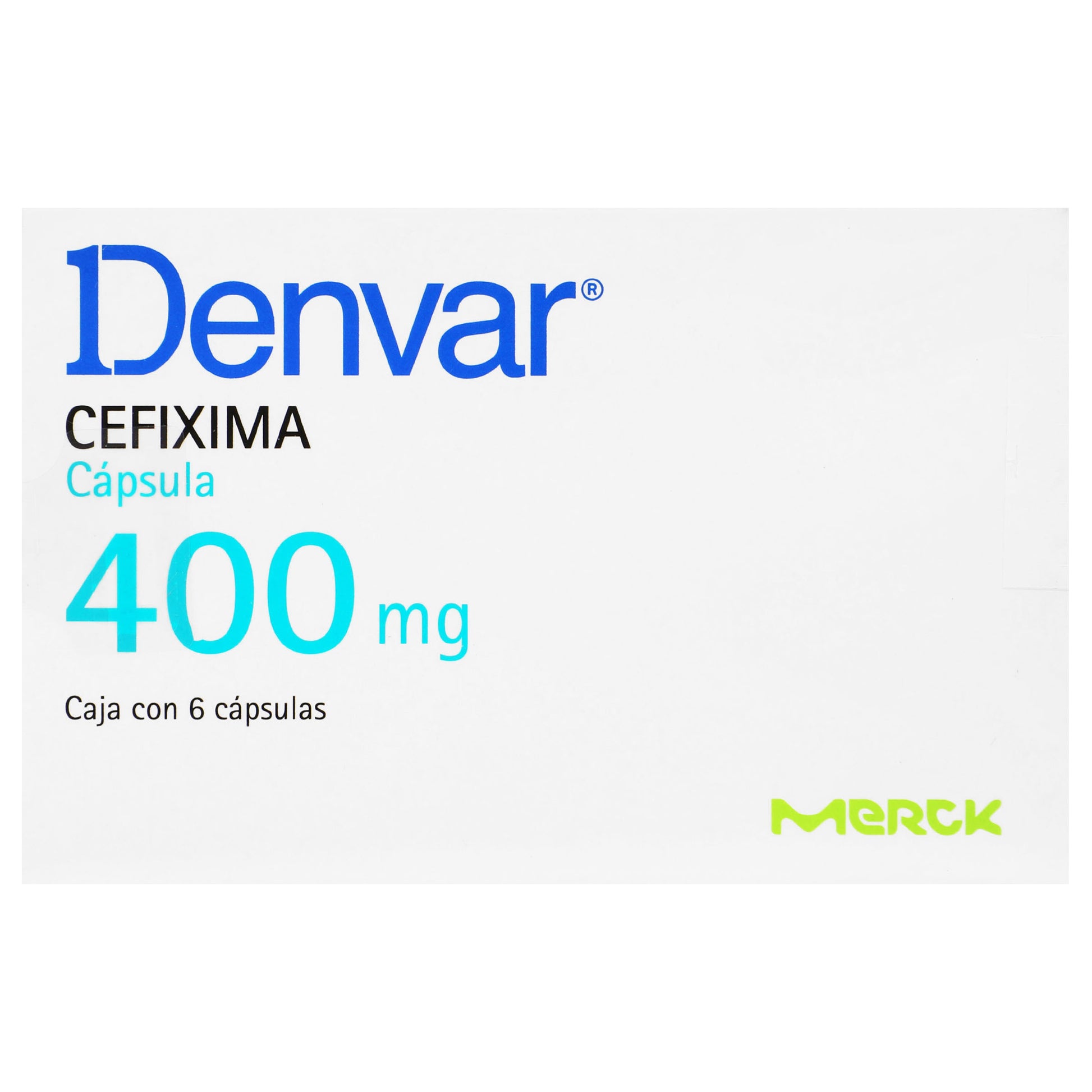 Denvar 400Mg Con 6 Capsulas (Cefixima) 1 - 7501298214375