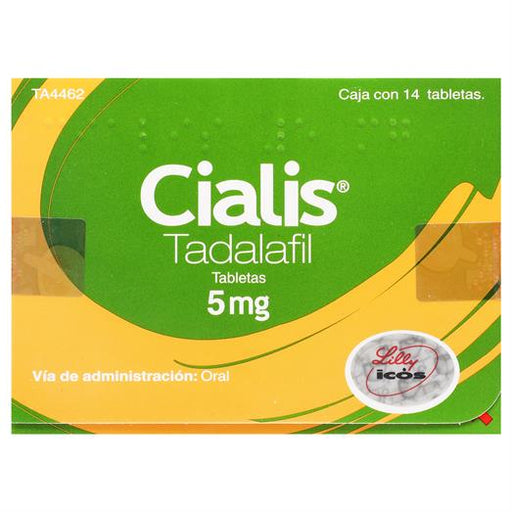 Cialis 5Mg Con 14 Tabletas (Tadalafil) 1 - 7501082242720