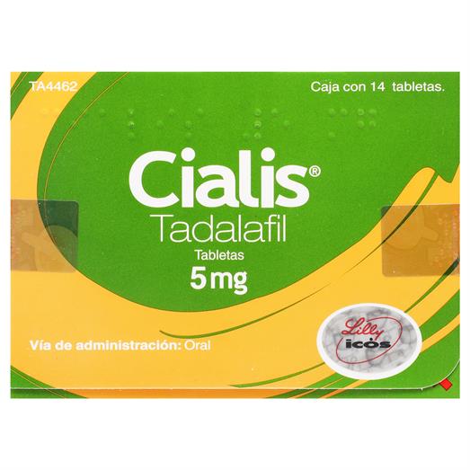 Cialis 5Mg Con 14 Tabletas (Tadalafil) 1 - 7501082242720