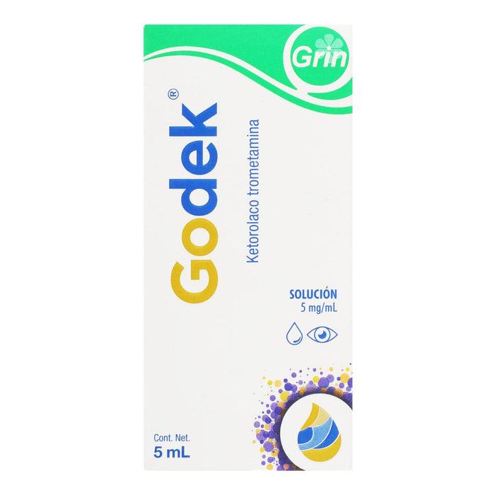 Godek Gotas 5Mg/Ml 5Ml (Ketorolaco Trometamina) - WeCare Pharma
