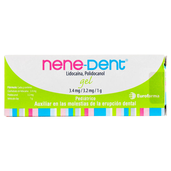 Nene Dental Gel 3.4Mg/3.2Mg 10G (Lidocaina/Polidocanol) - WeCare Pharma