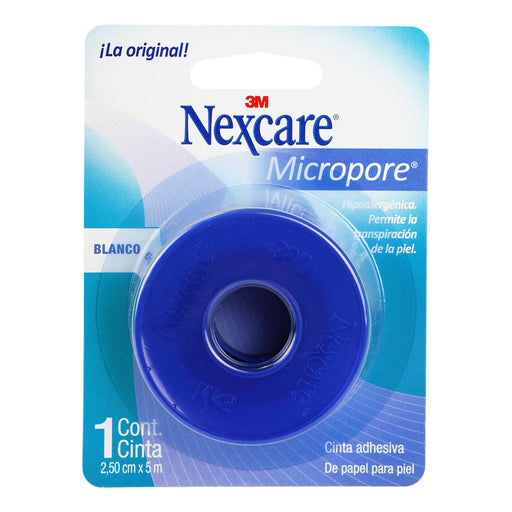 Cinta Microporosa Nexcare Blanco 2.5Cmx5 - WeCare Pharma