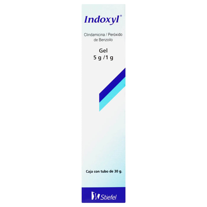 Indoxyl Gel 5G/1G 30G (Clindamcina/Peroxido De Benzoilo) - WeCare Pharma