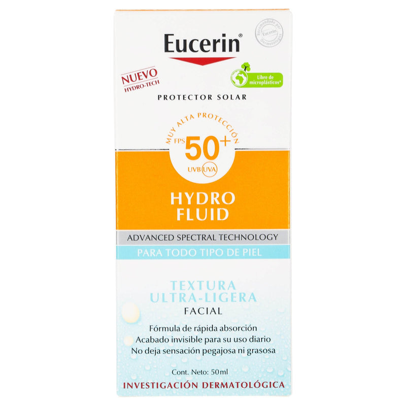 Eucerin Protector Solar Hydro Fluido Fps50 50Ml - WeCare Pharma