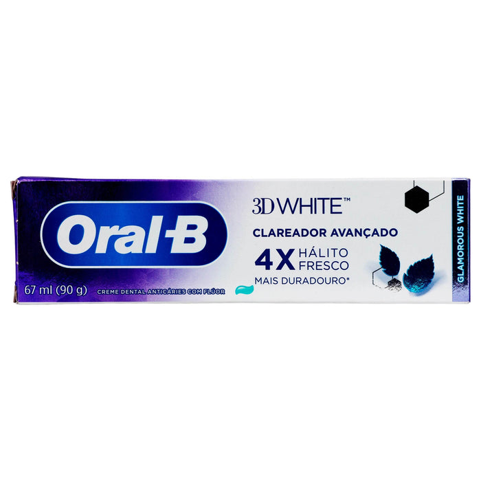 Pasta Dental Oral B Glamorous White 67Ml - WeCare Pharma
