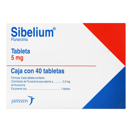 Sibelium 5Mg Con 40 Tabletas (Flunarizina) - WeCare Pharma