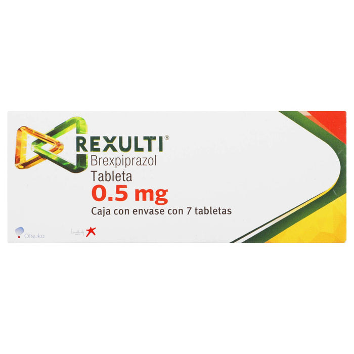 Rexulti (Bexpiprazol) Tabletas 0.5Mg Con 7 - WeCare Pharma