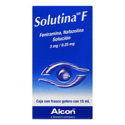 Solutina F Gotas 3Mg/0.25Mg 15Ml (Feniramida/Nafazolina) - WeCare Pharma