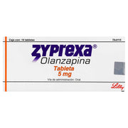 Zyprexa 5Mg Con 14 Tabletas (Olanzapina) - WeCare Pharma