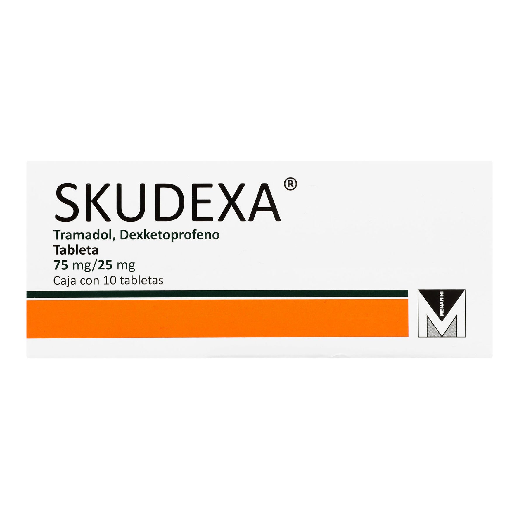 Skudexa 75/25Mg Con 10 Tabletas (Tramadol/Dexketoprofeno) 1 - 7506317100653