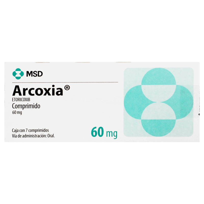 Arcoxia 60Mg Con 7 Comprimidos (Etoricoxib) - WeCare Pharma