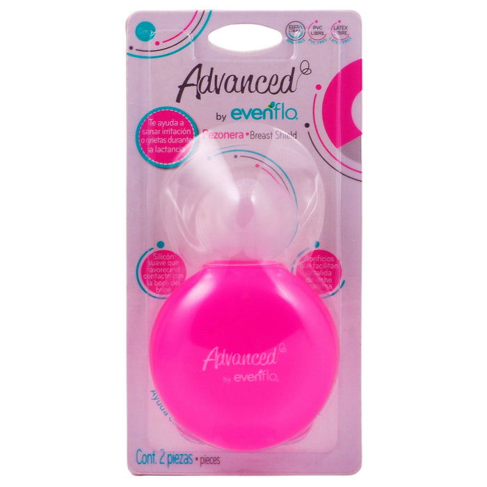 Pezonera Con Estuche Con 2 Piezas Evenflo - WeCare Pharma