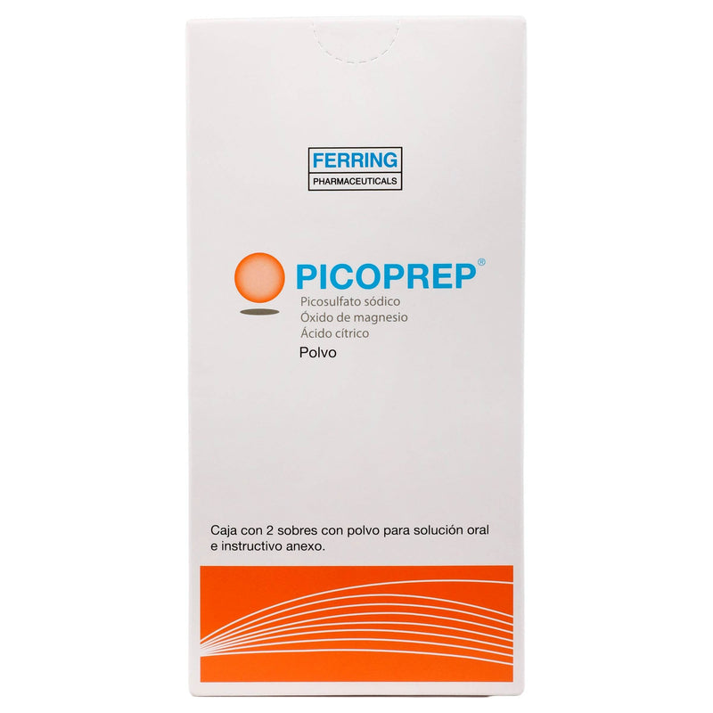 Picoprep Polvo 10Mg/3.5G/12G Con 2 (Picosulfato Sodico/Oxido De Magnesio/Acido Citrico) - WeCare Pharma