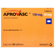 Aprovasc 150Mg/10Mg Con 28 Tabletas (Irbesartan/Amlodipino) - WeCare Pharma
