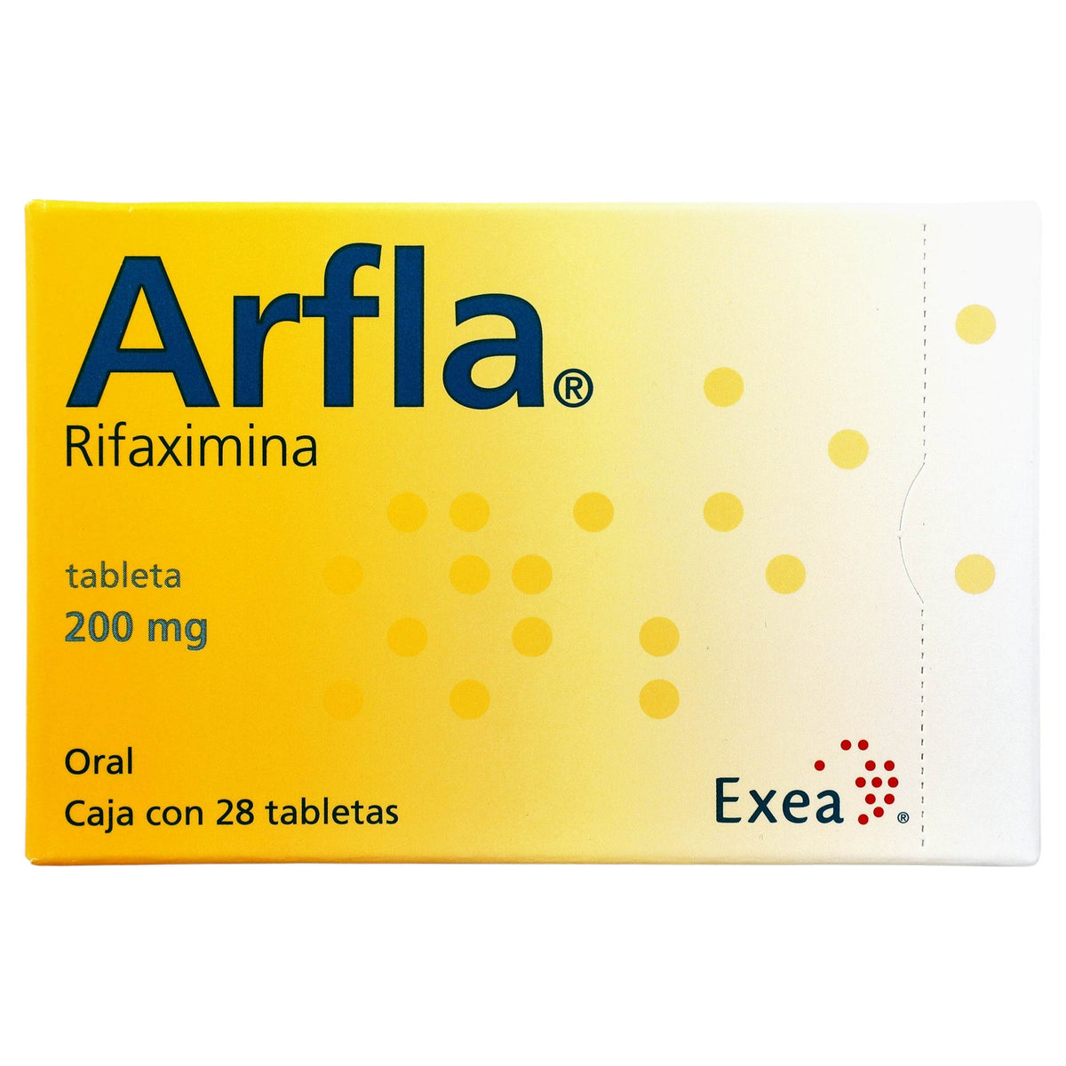Arfla 200Mg Con 28 Tabletas (Rifaximina) — WeCare Pharma