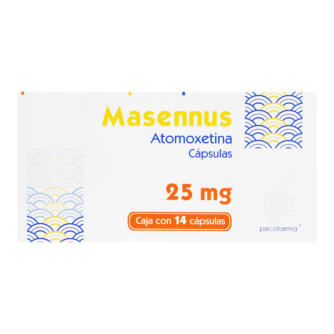 Masennus 25Mg Con 14 Capsulas (Atomoxetina) 1 - 7501384545338