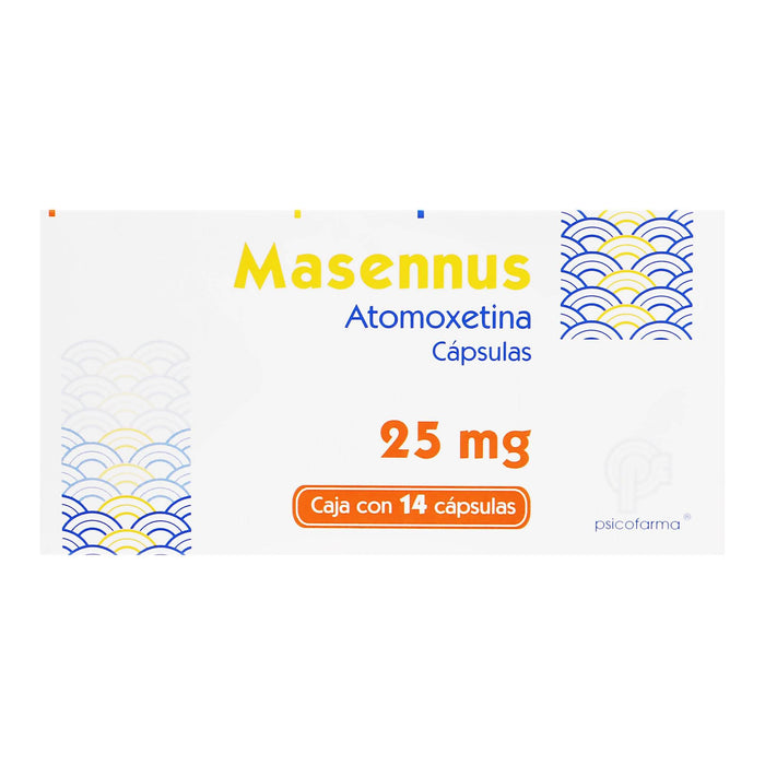 Masennus 25Mg Con 14 Capsulas (Atomoxetina) - WeCare Pharma