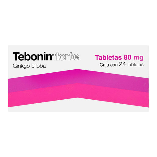 Tebonin Forte 80Mg Con 24 Tabletas (Ginkgo Biloba) - WeCare Pharma