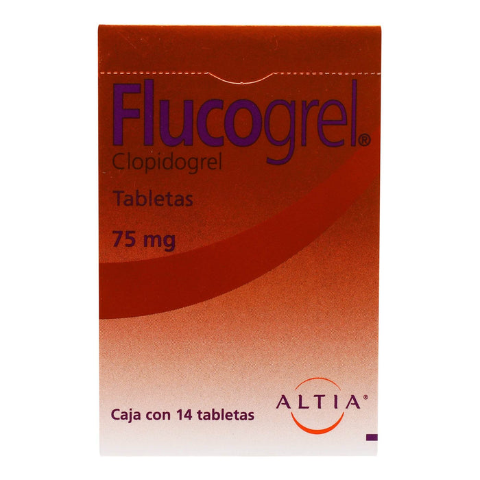 Flucogrel (Clopidogrel) Tabletas 75Mg Con 14 - WeCare Pharma