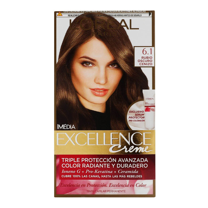 Tinte Loreal Excellence Rubio Oscuro 6.1 - WeCare Pharma