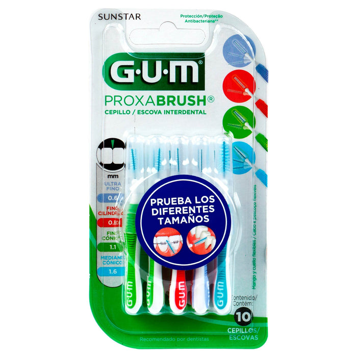 Cepillo Dental Proxabrus Gum Escova Interdental Con 10 - WeCare Pharma