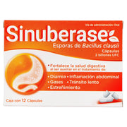 Sinuberase 2Bill Ufc Con 12 Capsulas (Bacillus Clausii) - WeCare Pharma