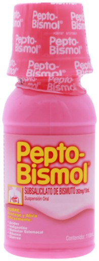 Pepto Bismol Suspensión 1.75G/100Ml 118Ml (Subsalicilato De Bismuto) 2 - 020800753067