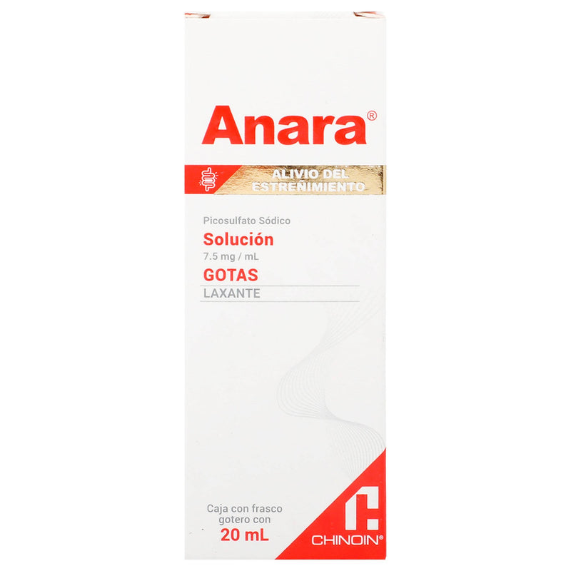 Anara Solución Gotas 7.5Mg/Ml (Picosulfato Sodico) - WeCare Pharma