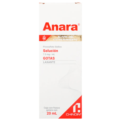 Anara Solución Gotas 7.5Mg/Ml (Picosulfato Sodico) 1 - 7501088508912