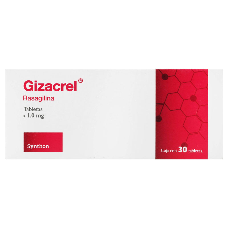Gizacrel 1Mg Con 30 Tabletas (Rasagilina) - WeCare Pharma