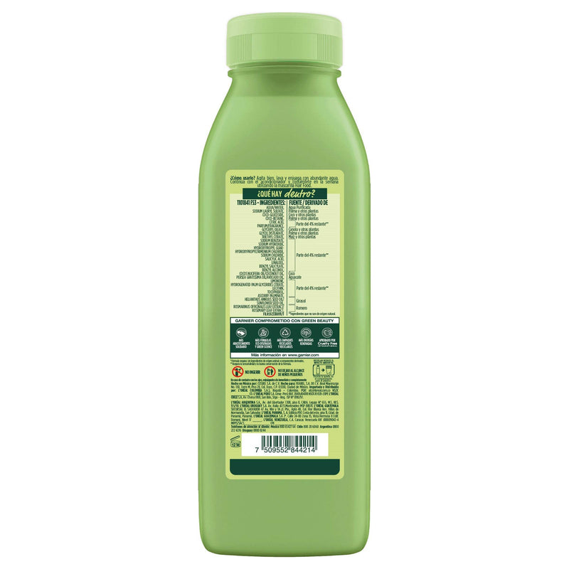 Garnier Fructis Shampoo Nutricion Aguacate 300Ml - WeCare Pharma