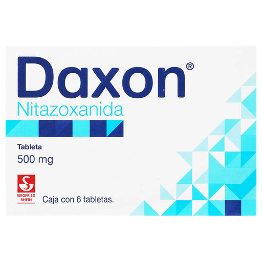 Daxon 500Mg Con 6 Tabletas (Nitazoxanida) - WeCare Pharma