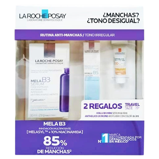 La Roche Pack Mela B3 30Ml+Mini Hb5 Serum10Ml+Anthelios Flu Color 3Ml 7509552971583 1