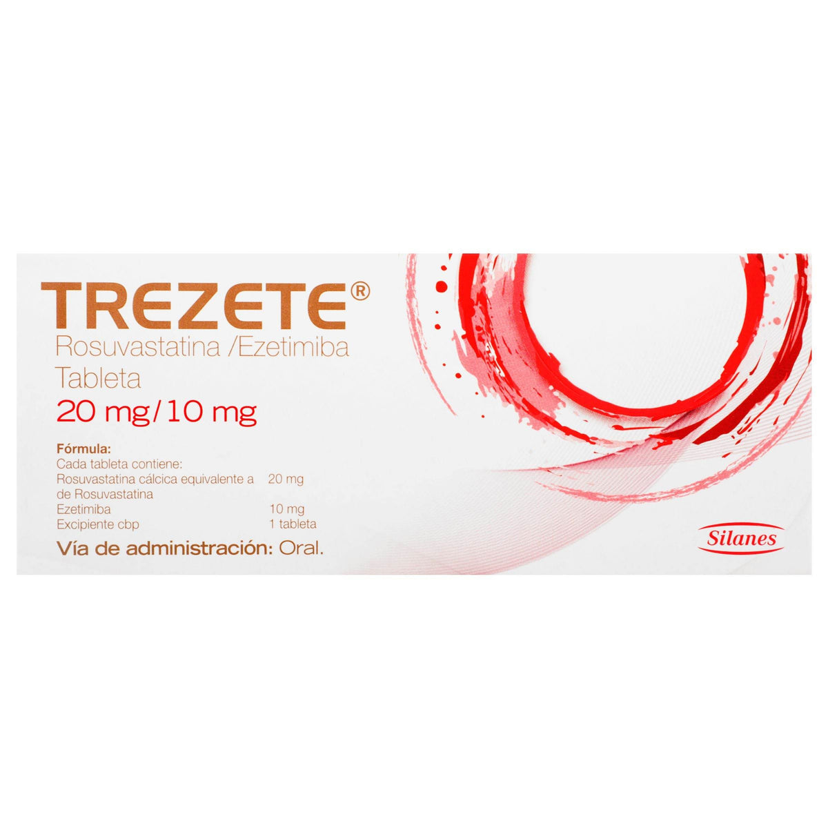 Trezete 20Mg/10Mg Con 30 Tabletas (Rosuvastatina/Ezetimiba) — WeCare Pharma