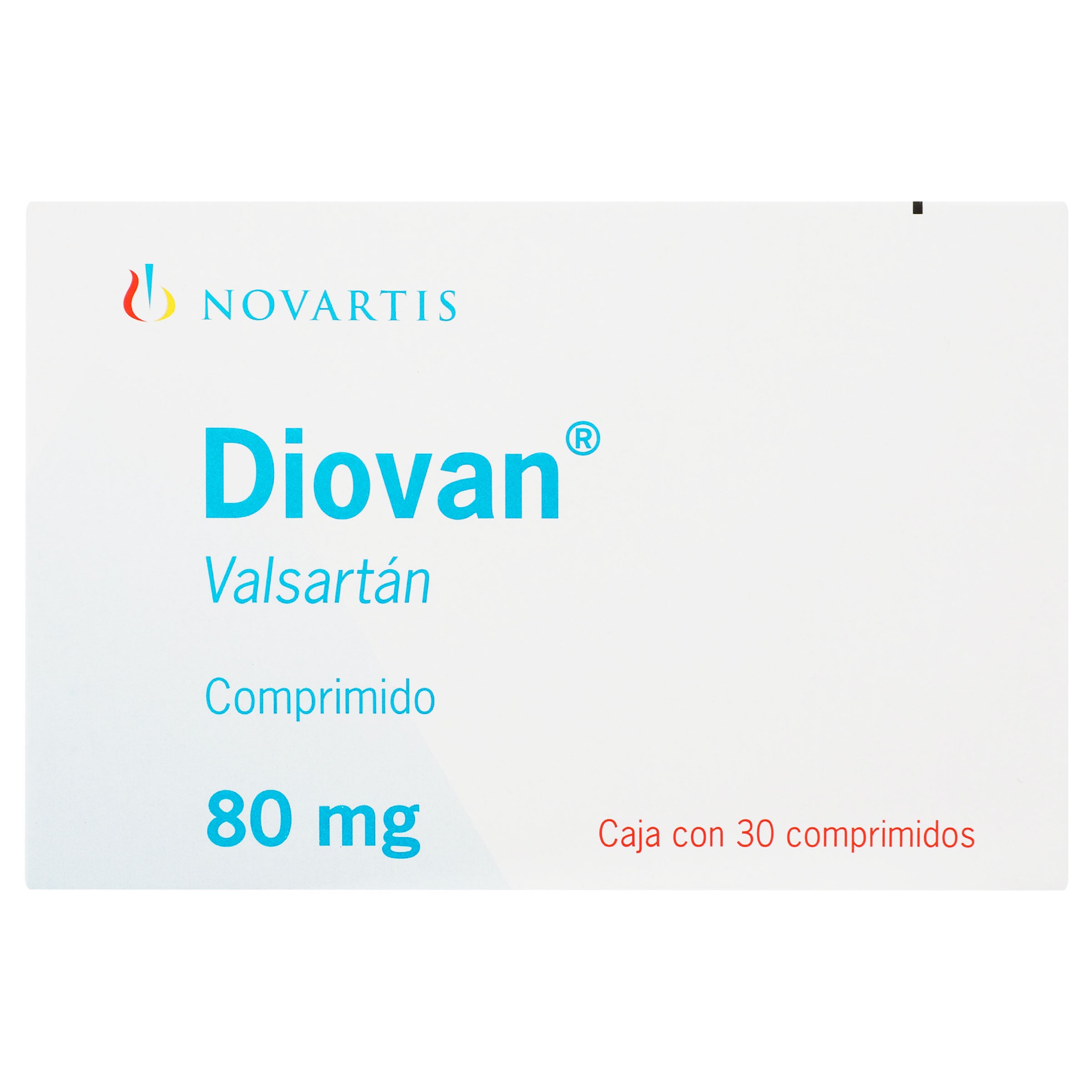 Diovan 80Mg Con 30 Comprimidos (Valsartan) 1 - 7501094916640