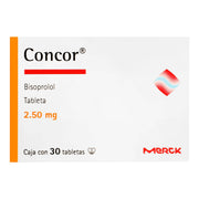 Concor 2.5Mg Con 30 Tabletas (Bisoprolol) - WeCare Pharma