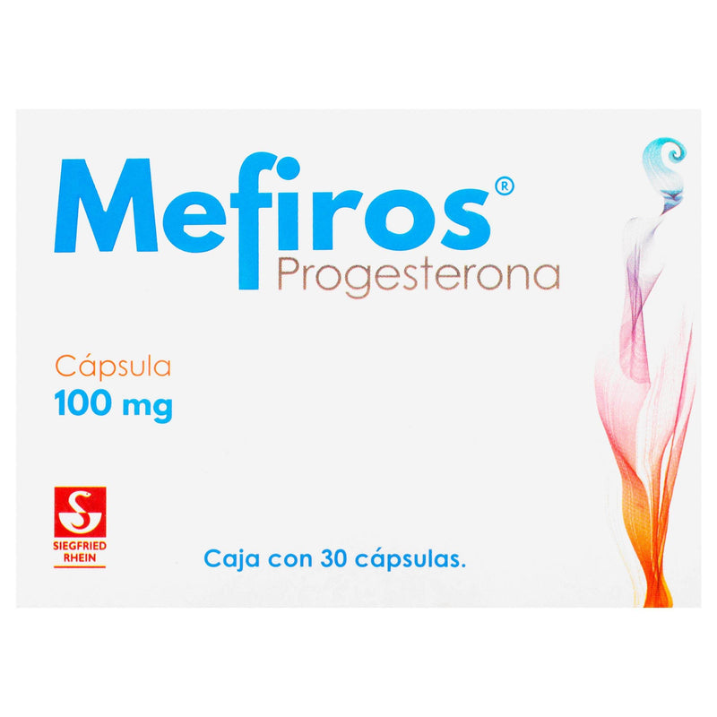 Mefiros 100Mg Con 30 Capsulas (Progesterona) - WeCare Pharma