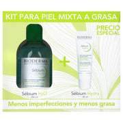 Bioderma Kit Sebium H2O 250Ml +Sebium Hydra 40Ml - WeCare Pharma