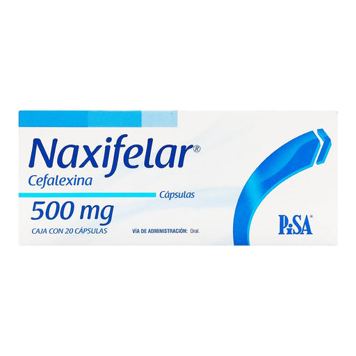 Naxifelar 500Mg Con 20 Capsulas (Cefalexina) - WeCare Pharma