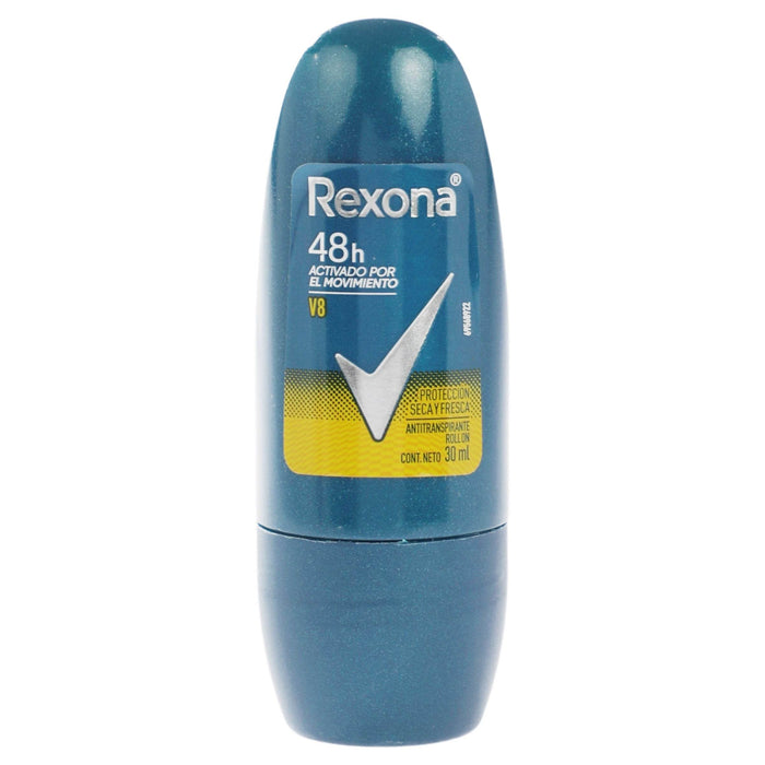 Desodorante Rexona Men V8 Roll-On 30Ml - WeCare Pharma