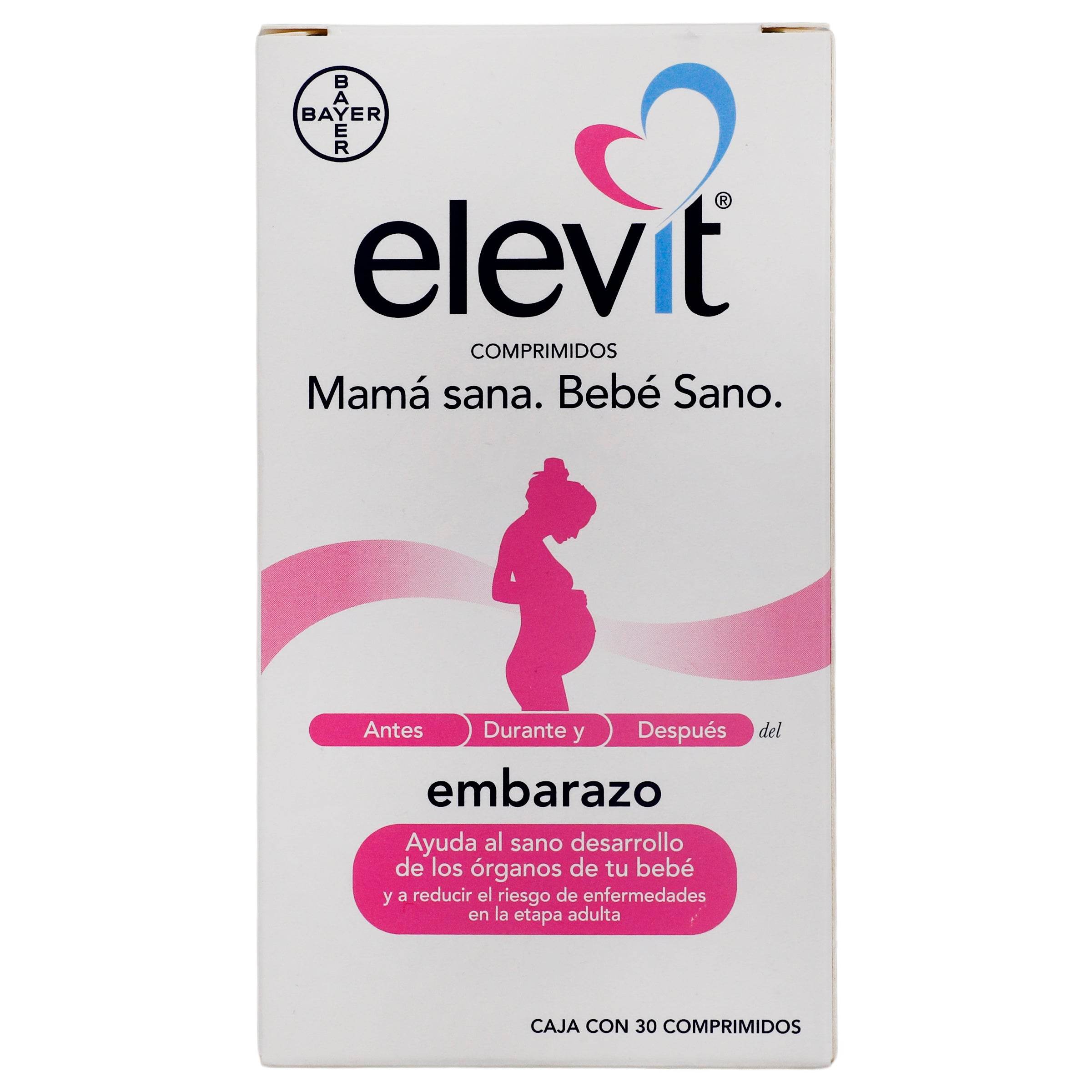 Elevit Components Elevit Con 30 Comprimidos (Multivitaminico) — WeCare Pharma