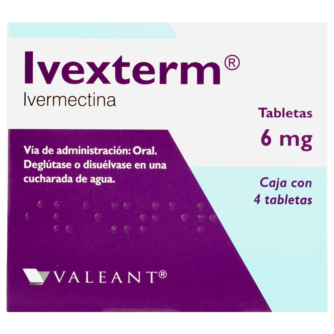 Ivexterm 6Mg Con 4 Tabletas (Ivermectina) 1 - 7501122900801