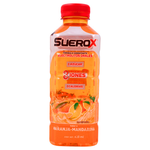 Suerox 8Iones Frasco 630Ml Naranja-Mandarina (Electrolitos Orales) 1 - 650240032301