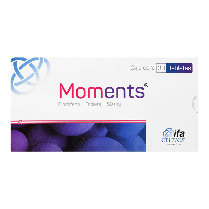 Moments 50Mg Con 30 Tabletas (Clomifeno) - WeCare Pharma
