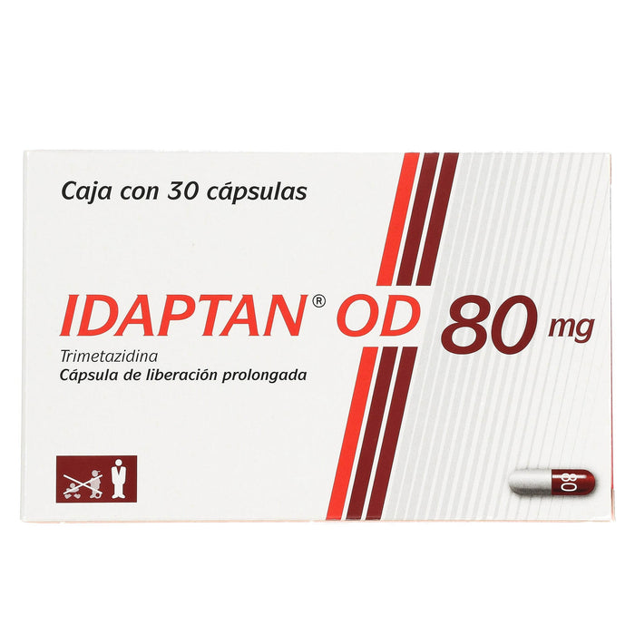 Idaptan Od 80Mg Con 30 Capsulas (Trimetazidina) - WeCare Pharma