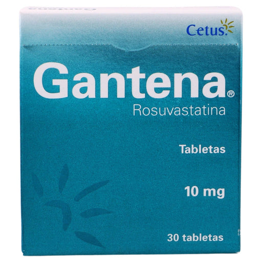 Gantena 10Mg Con 30 Tabletas (Rosuvastatina) - WeCare Pharma