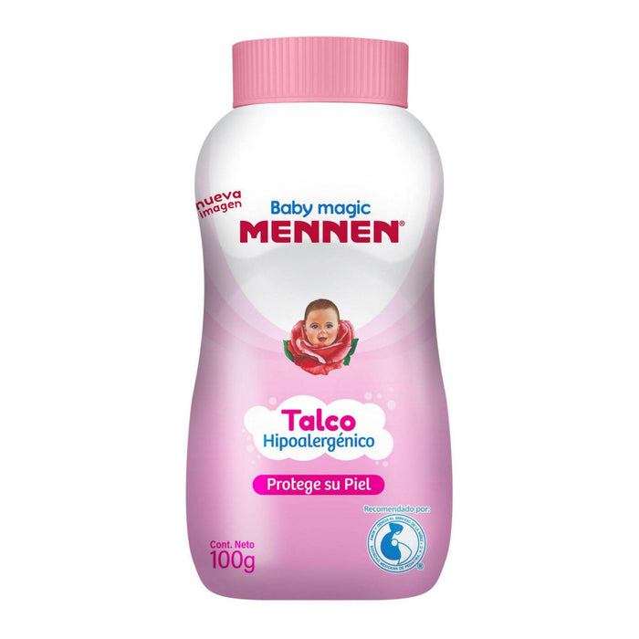 Talco Mennen Rosa 100G - WeCare Pharma