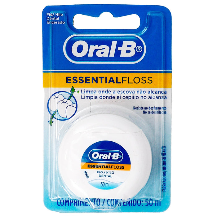 Essential Floss Hilo Dental Oral B 50M - WeCare Pharma