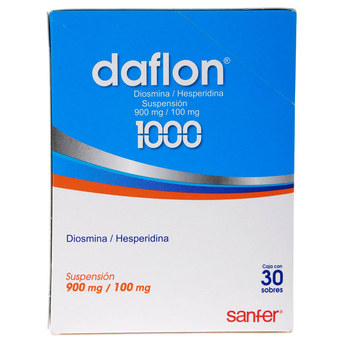 Daflon 1000 (Diosmina/Hesperidina) Sobres 900Mg/100Mg Con 30 - WeCare Pharma