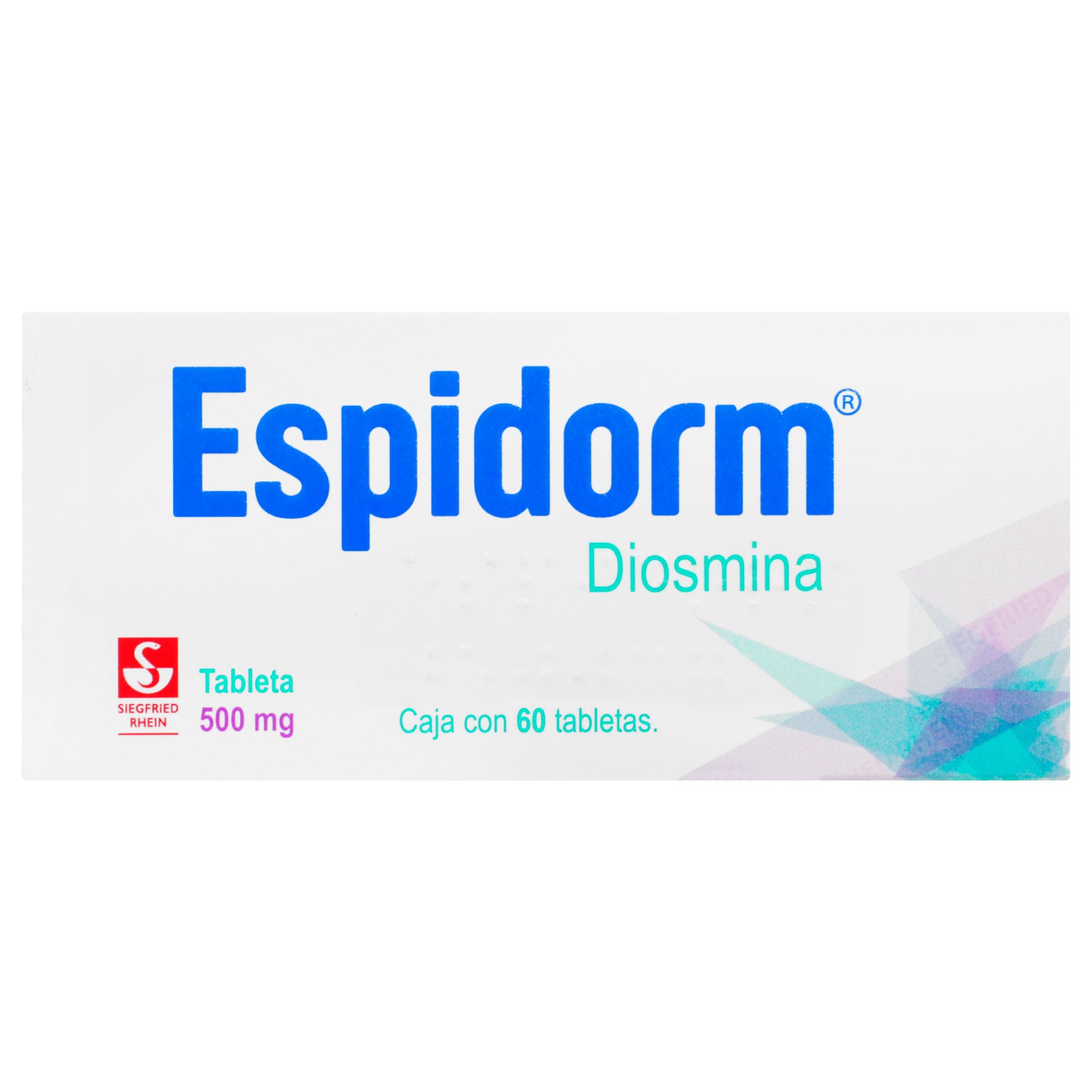 Espidorm 500Mg Con 60 Tabletas (Diosmina) 1 - 7501300421142